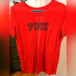 Woman's Victoria Secret pink shirt